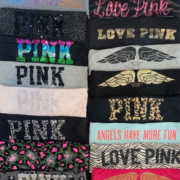 PINK Victoria's Secret Pants - ISO VICTORIA SECRET PINK FOLDOVER LEGGINGS Size M - L 👖